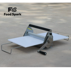 Pressa per Pasta Sfoglia a Doppio Lato/Rullo Manuale Resistente, Adatto per Panificazione e Preparazione di <span class=keywords><strong>Pasticceria</strong></span>, Pressa per Impasto di Croissant - Product Image 2