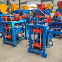 Máquina Automática Hidráulica para Fabricar Bloques de Pavimento de Hormigón Huecos y Sólidos, de Alta Producción para Proyectos de Construcción