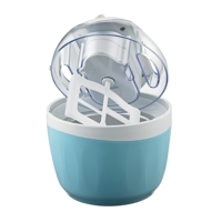 Machine à glaces portable pour la maison, machine à glaces pour enfants, idéale pour les petits espaces