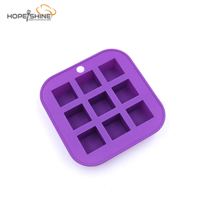 <span class=keywords><strong>Moule</strong></span> en silicone réutilisable résistant à la chaleur pour glaçons, vente en gros d'usine, petits moules à pâtisserie personnalisés - Product Image 1