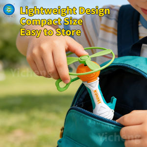 Jeu interactif 2-en-1 : attrape-balle et lance-vaisselle volante pour enfants, en PP et ABS, certifié EN71 ASTM - Product Image 6