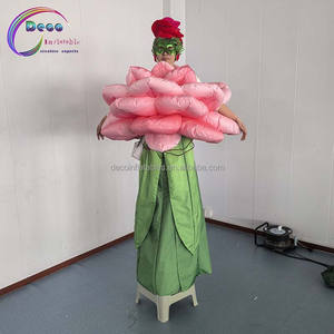Disfraz Inflable de Flores para Actuaciones con Zancos, Accesorios para Fiestas de Circo y Desfiles <span class=keywords><strong>Art</strong></span>ísticos - Product Image 3