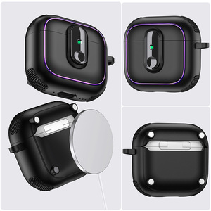 Housse d'écouteur de charge <span class=keywords><strong>sans</strong></span> <span class=keywords><strong>fil</strong></span> de luxe avec porte-clés pour <span class=keywords><strong>Airpods</strong></span> 4 étuis étui de protection pour casque de mode pour <span class=keywords><strong>AirPods</strong></span> Pro <span class=keywords><strong>2</strong></span> - Product Image 6