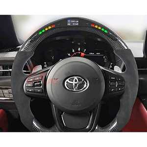 Volante de fibra de carbono con pantalla LED RPM Supra para Toyota Supra MK5 A90 A91 GR - Product Image 2