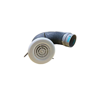 Sortie d'air réglable ABS 110mm Boutique Swirl pour sortie d'aération
