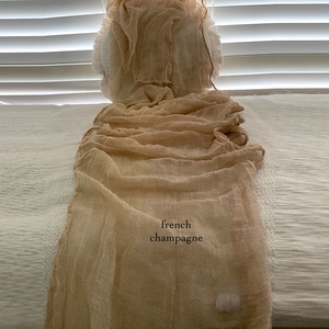 <span class=keywords><strong>Chemin</strong></span> de <span class=keywords><strong>table</strong></span> en polyester bohème rustique <span class=keywords><strong>beige</strong></span> marron crème naturel <span class=keywords><strong>chemin</strong></span> de <span class=keywords><strong>table</strong></span> en mousseline de soie tissée - Product Image 3