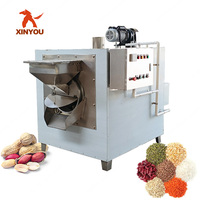 Torréfacteur Commercial Électrique à Gaz pour Fèves de Cacao, Noix de Macadamia, Arachides et Noisettes – Machine à Torréfier les Noix à Vendre