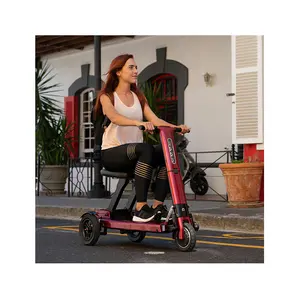 Venta caliente Scooter eléctrico Triciclo plegable rápido Adulto Desactivar E-Scooter