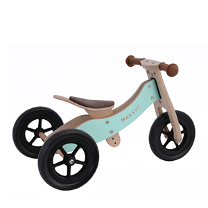 10 "<span class=keywords><strong>Tricycle</strong></span> de vélo d'équilibre en <span class=keywords><strong>bois</strong></span> Respectueux de l'environnement Jouet 2 en <span class=keywords><strong>1</strong></span> Vélo en <span class=keywords><strong>bois</strong></span> pour 0-3 ans - Product Image 4
