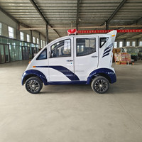 Voiture de patrouille électrique 4 places à longue portée pour parc d'affaires, livraison rapide, OEM, directement de l'usine