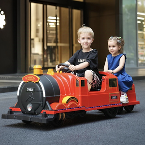 Nouveau design, <span class=keywords><strong>train</strong></span> électrique télécommandé pour enfants à deux places, moteur 12v540, <span class=keywords><strong>avec</strong></span> musique et lumières, <span class=keywords><strong>jouet</strong></span> à monter pour la maison et le terrain de jeux, <span class=keywords><strong>jouet</strong></span> 2026 - Product Image 1