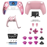 Kit complet de boutons pour coque de manette PS5, remplacement de la coque arrière, compatible avec BDM-010/020/030/040/050/060 DS5
