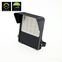 Projecteur LED extérieur 200W 240W 300W 400W IP66 ETL CETL avec cellule photoélectrique, puissance réglable, CCT ajustable, éclairage de terrain sportif haute puissance
