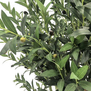 Grand <span class=keywords><strong>Olivier</strong></span> Artificiel Géant Personnalisé Noir de 2,4 m pour la Décoration Intérieure – Vente en Gros - Product Image 3