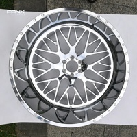 Jantes forgées sur mesure OEM 22x12 24x14 26x16 26x14 20x10 Monobloc Super Jantes Simples pour Silverado 2500 HD F250 Sierra 2500HD