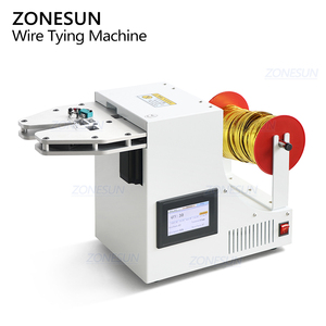 เครื่องรัดสายไฟอัตโนมัติความเร็วสูง ZONESUN ZS-GWT01 สำหรับบรรจุภัณฑ์แนวตั้ง พร้อมสายรัดทอง - Product Image 6