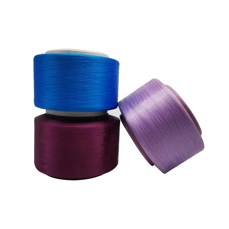 wholesale yarns Polypropylene 150D/48F FDY knit yarn Shrinkage High Strength Polyester Filament Yarn For Clothes thread