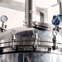 Réacteur d'hydrogénation en acier inoxydable, cuve à agitation continu, cuve de réaction en acier inoxydable, best-seller aux États-Unis