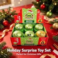 Jouets Squishy Mystère de Noël – Boîte Surprise 12 Pièces en TPR – Jouet Anti-Stress Sensoriel Doux et Compressible pour Enfants – Cadeau de Fêtes