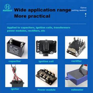 Độ cứng cao nhiệt độ cao không thấm nước cách nhiệt màu đen LED PCB linh kiện điện tử <span class=keywords><strong>Epoxy</strong></span> nhựa đóng gói Bầu keo - Product Image 5
