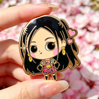 Badge nominatif personnalisé en métal pour employé, épingles de revers, logo, épingles en émail souple à paillettes, fabricant d'épingles en émail dur