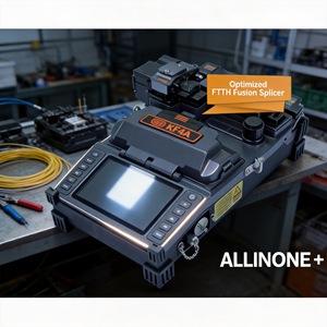 Empalmadora de Fibra Óptica Ilshin KF4A de un Solo Núcleo con Funda Térmica y Medidor de Potencia VFL para FTTH - Product Image 4