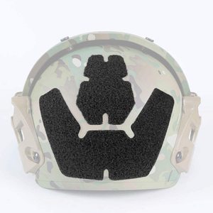 Ma trận chiến thuật hệ thống màu đen Mũ bảo hiểm móc và vòng lặp dải - Product Image 2