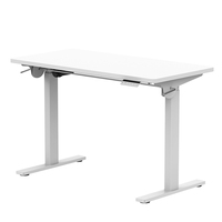 Moteur unique Cadre de bureau électrique à hauteur réglable Cadre de bureau semi-inclinable Cadre de bureau assis-debout Table à dessin rabattable