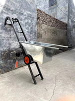 Chariot élévateur de chargement, petit chariot électrique pliable mobile pour le chargement de palettes, pour un usage domestique et automobile