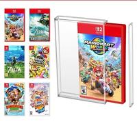 Fabricant chinois de boîtier de protection en acrylique transparent amovible moderne pour cartes de jeu Nintendo Switch 2