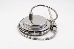 Hochwertiges 50-600°C Edelstahl-Kapillarthermometer Wasser-Öl Manometer Drucktyp für Industrielle Anwendung OEM ODM Unterstützt - Product Image 4