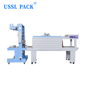 TF-6540SA + BS-5540M PVC PE phim nhiệt thu nhỏ tay áo cắt chai thu nhỏ niêm phong máy - Product Image 1