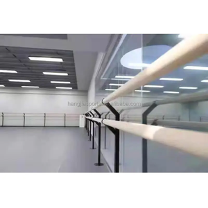 Barre de ballet portable professionnelle avec hauteurs fixes et réglables, double barre pour la maison et les salles de danse - Product Image 2