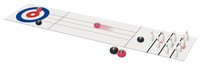 Vente chaude populaire 2 en 1 jeu de palets en bois de table et jeu de société de curling pour adulte jeu de fête intérieur