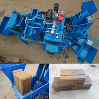 Machine à briques d'argile Mobile M7MI TWIN Petite mini usine de briques d'argile rouge