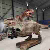 Parc à thème dinosaure artificiel modèle animatronique grandeur nature dinosaure tyrannosaure fait à la main