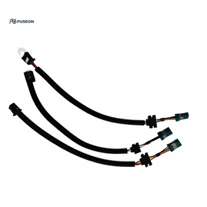 Faisceau de câblage de relais automobile avec connecteur de verrouillage court noir de type Y, faisceau de câblage personnalisé OEM 12V 24V - Product Image 3