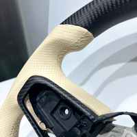 Volant sport en fibre de carbone mate personnalisé haut de gamme pour Dodge Ram 1500 Rebel 2500 3500 4500 5500 SRT TRX RHO Pickup