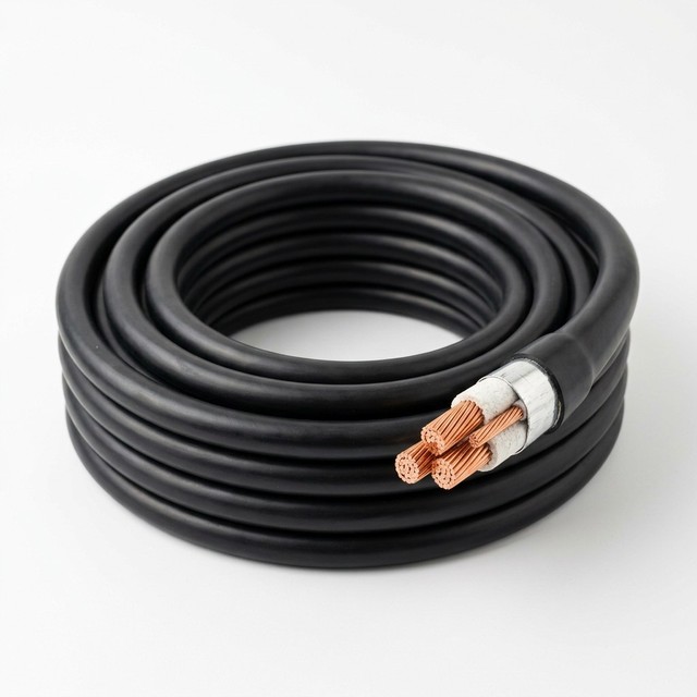 BTLY 3+1 Core Flexible Mineral Insulated Aluminum Sheath Fireproof Power Cable IEC Electric Cable for Power Distribution