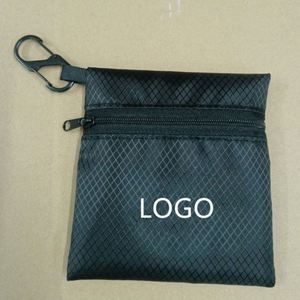 Sacs de rangement promotionnels pour balles de golf, étuis de transport, pochettes en nylon pour tees de golf, cadeau - Product Image 1