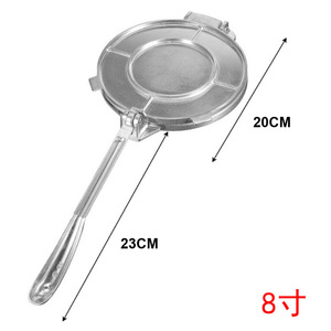 Meksika Alüminyum Alaşımlı El Yapımı Dairesel Kek Presi, Mantı ve Erişte Hamuru Kalıbı - Product Image 6
