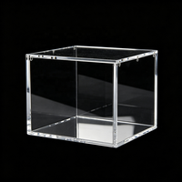 Vitrine en acrylique pour cartes à collectionner TCG miniatures, protection et présentation pour collectionneurs, vente en gros, taille standard