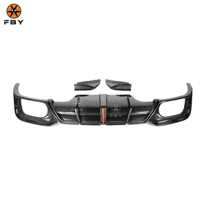 NUOVO Diffusore Posteriore in Fibra di Carbonio Stile AE con Luce LED per Audi <span class=keywords><strong>A5</strong></span> S5 B9.5 <span class=keywords><strong>Sportback</strong></span>/Coupé - Product Image 6