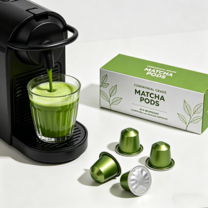 Cápsulas de Matcha para Nespresso Vertuo, Recargables, Filtro de Té y Café, Cápsulas Vacías de Acero Inoxidable - Product Image 1