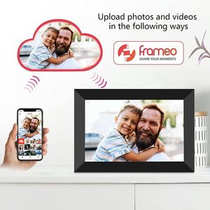 Cadre photo numérique WiFi 8 "10" Frameo <span class=keywords><strong>Album</strong></span> photo intelligent avec écran tactile Capacité de mémoire 16GB/32GB Matériau plastique - Product Image 2