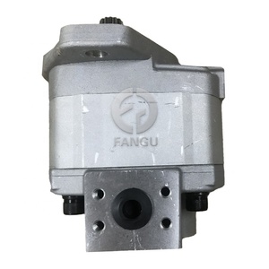 Pompe à engrenages hydraulique 705-11-34011 pour chargeuse sur pneus <span class=keywords><strong>Komatsu</strong></span> WA120-1 WA120-1LC <span class=keywords><strong>WA100</strong></span>-1 WA150-1, niveleuse GD705A-4A GD705-4 - Product Image 2