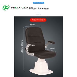 Sillón de Optometría Eléctrico con Elevación FELIX OPTICAL CP-310B con Elevación Oftálmica Combinada y Mesa de Vidrio Óptico 110V/220V - Product Image 2