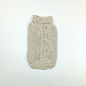 Passen Sie niedliche hochwertige Winter wärme Haustier wasch bare Kleidung reine Baumwolle <span class=keywords><strong>Hot</strong></span> Sale Dog Sweater Luxus-Outfits - Product Image 1