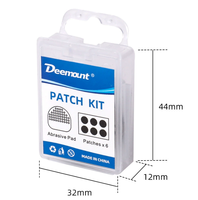 24206 Deemount sans colle vélo Tube crevaison réparation vtt route vélo pliant intérieur pneu Patch Kit