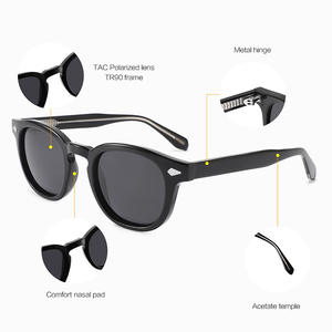Gafas de Sol para Mujer Conchen, Montura Ovalada TR, Lentes Polarizadas TAC con Protección UV400, para Viajes, Conducción y Moda - Product Image 3